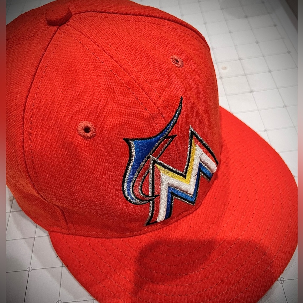 New Era Miami Marlins fitted cap Sz. 7 3/4